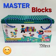 MASTER BLOCKS Building BLOCKS Toys 150 pcs 300pcs 450pcs 600pcs