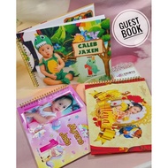 GUEST BOOK for Christening/Birthday/debut/Wedding