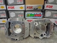 ชุดเสื้อฝาพร้อมลูกสูบขนาด56-59มิลฝาวาวขนาด28/24มิลเหมาะสำหรับW125SRi(ไฟเลี้ยวบังลม)