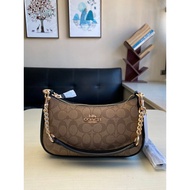 CoachTeri Underarm Bag CA548 CA209 CA173 Larger Than Mahjong Bag Capacity Zipper Arc Looks Better Lo