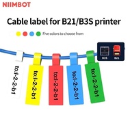 Cable printing label for NIIMBOT B1/B21/B21Pro/B31/B3S printers