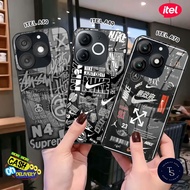 Softcase Glass For ITEL A50, A70 & A80 - Case Handphone ITEL A50, A70 & A80 [T69].