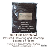 Organic Bone Meal/Bonemeal Fertiliser Flowering Booster on plants. Aids in Root Development