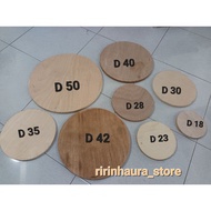Round Plywood Diameter 50 Thickness 18mm