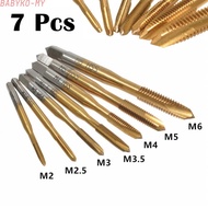 Babyko>>Thread Taps 7pc Set HSS High Temperature Tapping Accessories Hand ToolBrand New