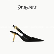 YSL Saint Laurent LEE High Heels - Patent Leather with Metal Buckle | Perfect for Weddings & Proms