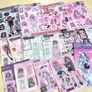 [READY - CHOOSE SPX YES] DOMI WORLD | Sticker Savage Angel / Magenta Devil / Pink Killer / Valentine