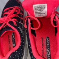 Size 29 18.5 cm 22cm US 12.5 UK 11.5 Skechers Pink Black Sneakers Shoes Girl Kids