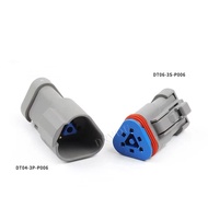 Connector DT06-3S-P006 J1939 with terminal 120 ohm resistor AT06-3S-RJ120 Dechi plug-in