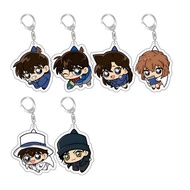 Detective Conan Keychain Pendant Anime Merchandise Accessories Pendant Haihara Ai Merchandise Souven