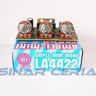 Kit Rakitan Power Amplifier Mini LA4422 10Watt Mono