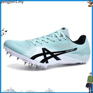 Ship from the Malaysia Men Track Field Shoes Women Professional Spike Shoes Outdoor Long Jump Athlet