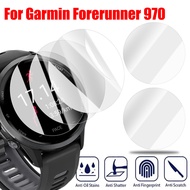 Anti-scratch Full Cover Screen Protector for Garmin Forerunner 970 TPU Soft Hydrogel Protective Film