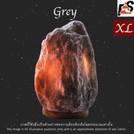 QC SIZE M/L/XL โคมเกลือ หิมาลายันแท้ ฐานไม้แท้ 4-8 kg