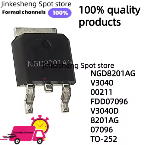 (10-20pcs) NGD8201AG V3040 00211 FDD07096 V3040D 8201AG 07096 TO-252 automotive ignition coil transi