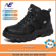 2025 New Eager Hiking Shoes for Men High-Top Outdoor Leisure Hiking Shoes Large Size 39-48 Non-Slip 