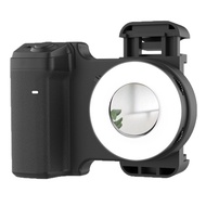 Anti-Shake Selfie Grip for Smartphone with Fill Light Phone Grip Selfie Handle Photo Bracket for Mob