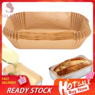 SLK☃100Pcs Bread Loaf Pan Liners 9x5 Inch Non-Stick Parchment Paper Disposable Baking Paper Liners f