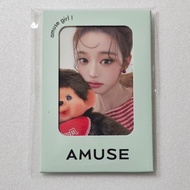 IVE WONYOUNG AMUSE Promotional SPECIAL PHOTOCARD - 26 APR