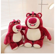 【STRAWBERRY BEAR】Ls02 Anak Patung Lotso Besar Teddy Bear Lotso Gift Lotso Bear Plushie Pillow Boneka
