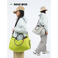 HELLO WILD Dopamine Tote Bag Sports Gym Bag Hiking Bag