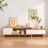 電視櫃 茶几 邊櫃 床頭櫃 一體組合櫃 拉伸電視櫃 地櫃 實木腿收納櫃 儲物櫃 TV cabinet # coffee table # expansion cabinet  全新免費送貨上門