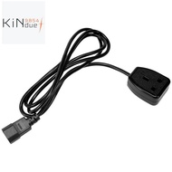 IEC320 C14 to UK BS1363A Outlet Socket,IEC C14 Male Plug to UK 3Pin Female Socket Power Adapter Cabl