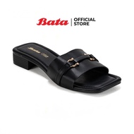Bata บาจา รองเท้าแตะลำลองแฟชั่น แบบสวม ดีไซน์เรียบหรู สวมใส่ง่าย สูง 1 นิ้ว สำหรับผู้หญิง รุ่น ZADA สีขาว 5311048 สีดำ 5316048