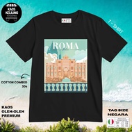 ITALY SOUVENIR T-SHIRT 15 WEAR ORIGINAL ITALY LABELTAG PREMIUM GIFT SOUVENIR CLOTHES