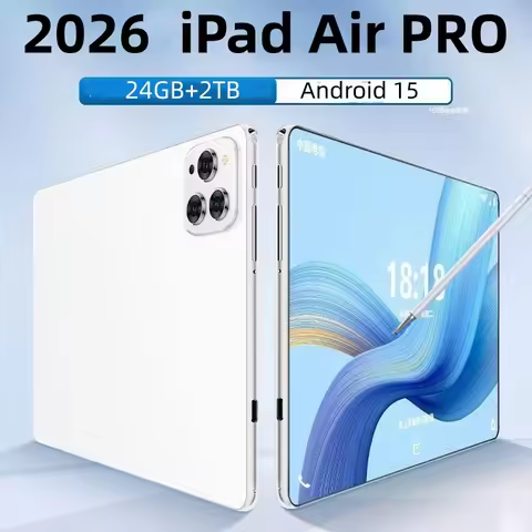 2026 Pad Air Pro 11 inch Android 15 5G tablet 24GB 2TB 4K HD Snapdragon 8gen3 5G dual card video cal