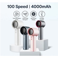 High-Speed  Fan S001 – 100-Level Digital Display, USB Rechargeable, Mini Portable Outdoor Fan