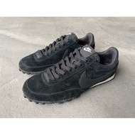 Nike Waffle Racer OG 黑 白 全黑 麂皮 復古 慢跑鞋 CDG 二手 未發售 Sample US9