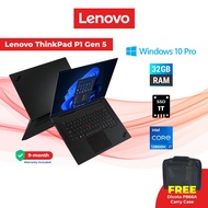 Lenovo Thinkpad P1 Gen 5 Intel i7 32GB RAM 1TB SSD
