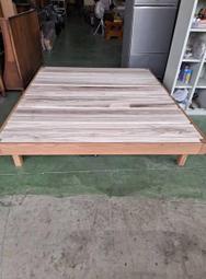 台南二手家具閣樓   6尺原木床 (自取價)