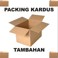 Additional cardboard packing to make the package even though