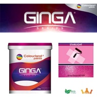 Colourland Ginga Series Galaxy Paint Starlight StarDust Gold/Silver 1 Litre (Momento)