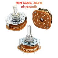 6-WAY ROTARY POTENSIO 2X6 ROTARY SWITCH POTENSIO/ 2X6 ROTATION/ CLICK LEGS