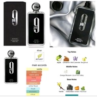 AFNAN / 9PM 🌟 100ml EDP perfume for men women 100ml New Box 🌟 Original [DUPE JPG ULTRAMALE] Arrival 