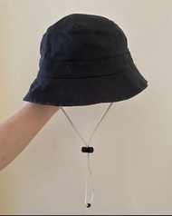 The North Face hat 深灰色 中性款 漁夫帽 太陽帽 户外帽子 刺繡標誌 