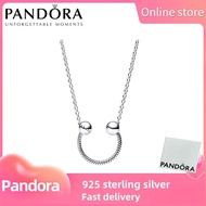 100% Sterling Silver S925 Pound Pandora Sterling Silver Necklace [392747C c000] U-Shaped Pendant Mom