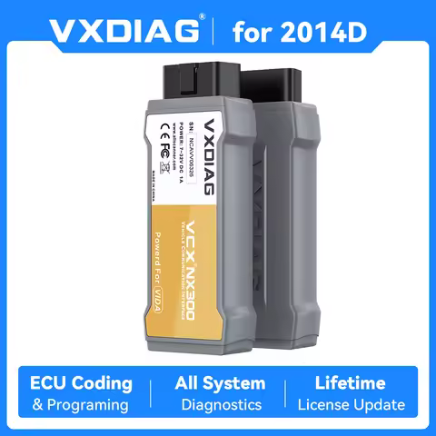 VXDIAG VCX NANO Car OBD2 Scanner Diagnostic Tool NX300 2014D All System Diagnostic ECU Coding J2534 