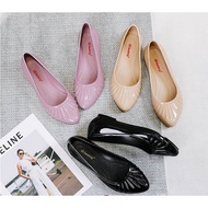 - Flat Shoes Jelly Loafers import Buttonscarves