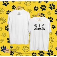 Tshirt Cat Lover CW05 Cotton Premium 190gsm Adult & Kids