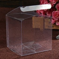 7 * 7 * 7 Cm PVC Transparent Box|Envelope Type|Plastic Box Display