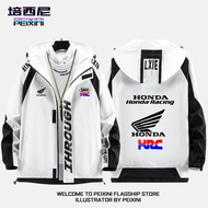 Honda CRB Non-Double Golden Wing Motorcycle Racing Car Tooling Jacket Hooded Spring New Style Street
