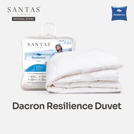 (4 Sizes) Santas Dacron Resilience Duvet  | Duvet Insert | Breathable | Summer Quilt I Comforter I Q