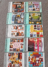 Cd Bootleg Mp3 Bekas Lagu Barat Campuran Untested 10 Cd