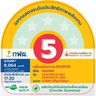 Hisense แอร์บ้าน แอร์ ระบบ Inverter รุ่น KC SERIES NEW 2024 แอร์ราคาถูก ผ่อน 0% สูงสุด 10 เดือน