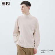 Uniqlo U 刷毛休閒中高領T恤(長袖) 461551