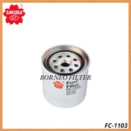 FC-1103 Sakura Fuel Filter FC1103 23303-56022 SFF6031 600-311-7460 2330D-56031 P550057 600-311-7441 